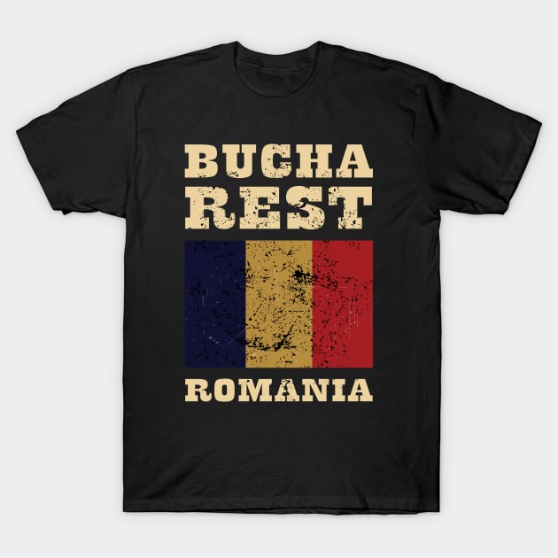 Flag of Romania T-Shirt by KewaleeTee